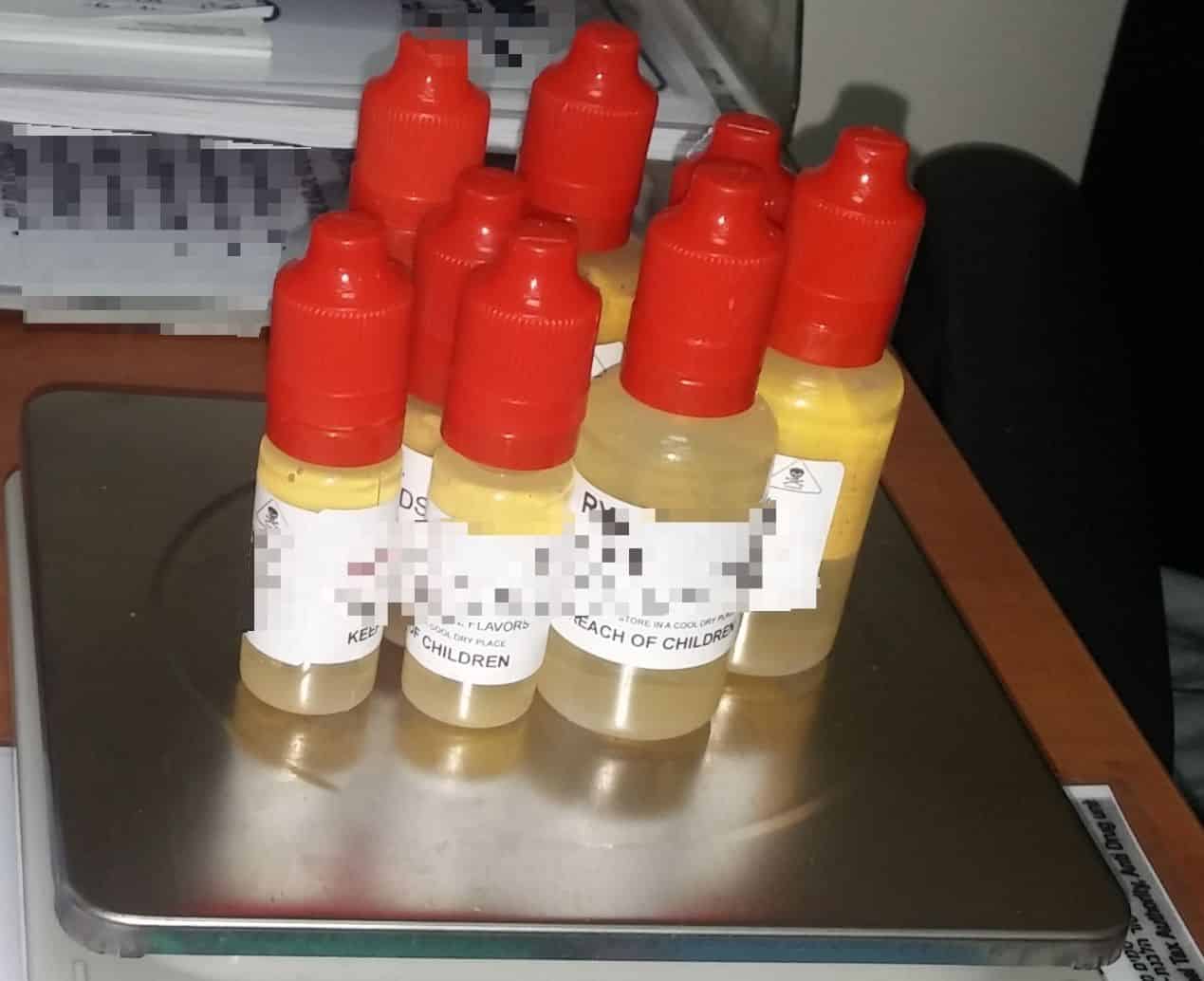 GHB (צילומים: מטה סמים והלבנת הון של המכס)