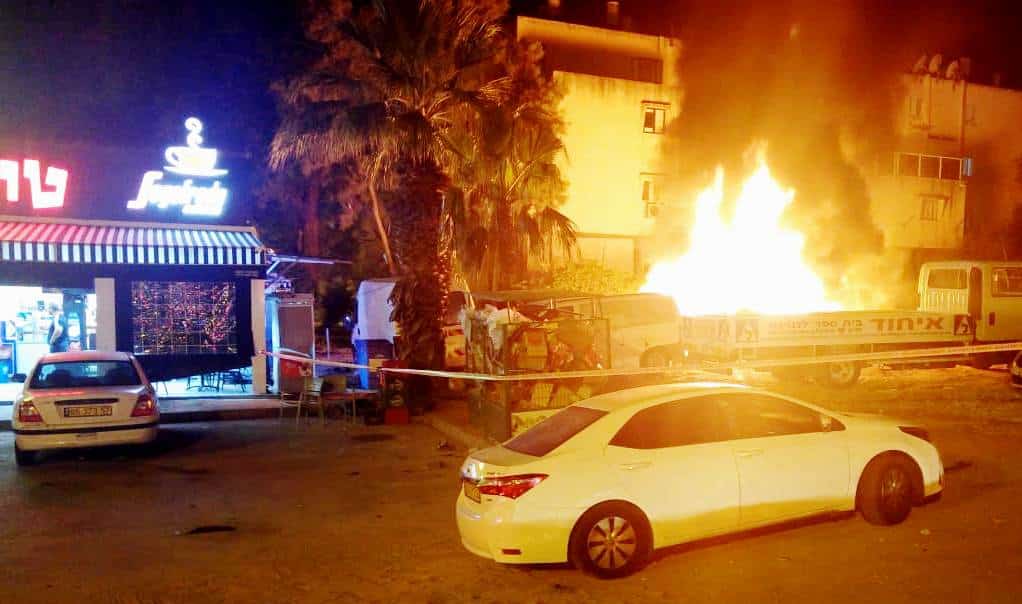 זירת הפיצוץ