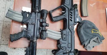 חשוד בהחזקת אמל"ח נעצר תחת אש