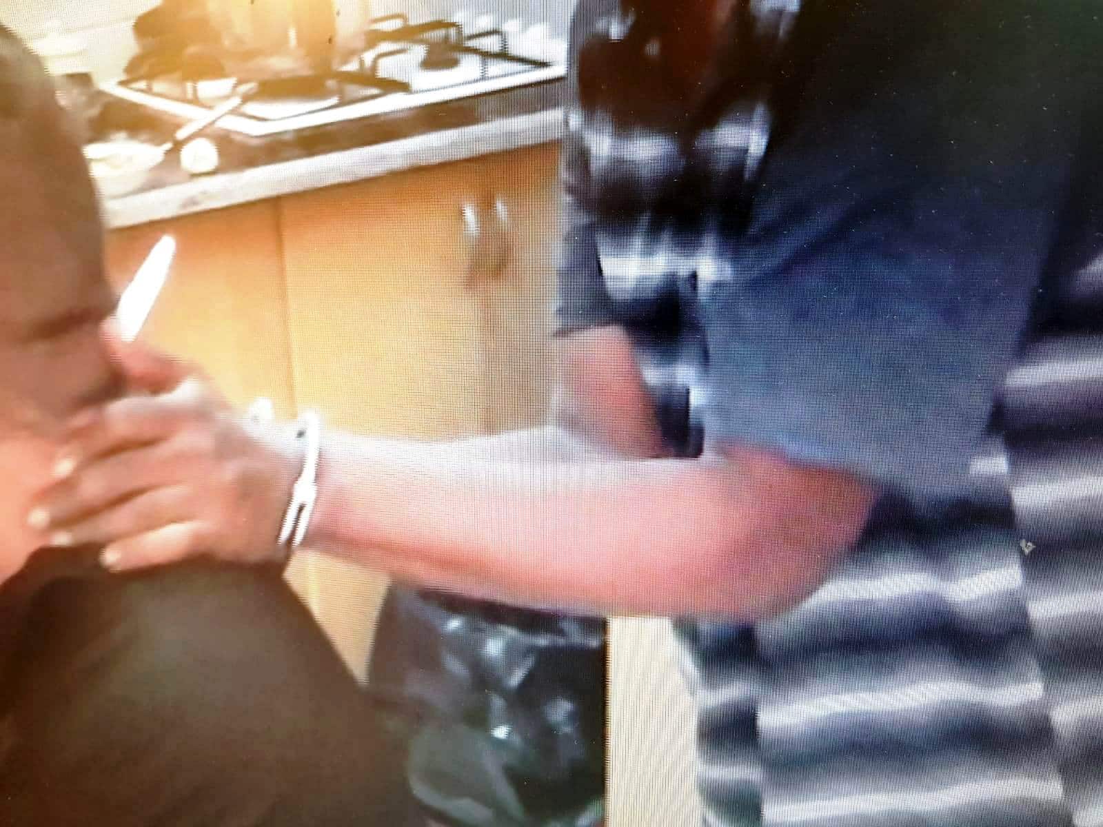 הנאשם הודה ושיחזר (צילומים מתוך תיק החקירה)