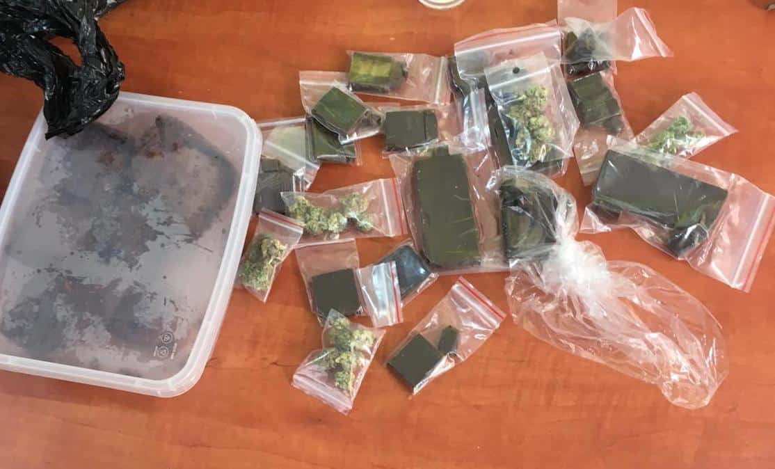 הסמים נתפסו באריזות