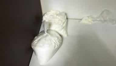 הקוקאין שנתפס בפרשה (צילום ארכיון: משטרת ישראל)