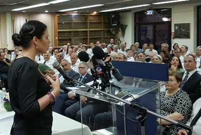 שרת המשפטים איילת בכנס סיכום שנה - עכשיו נפתחה חזית נוספת