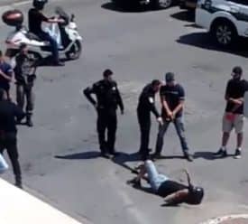 שוטר ירה בדוקר בירושלים