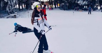 רינת פרידמן עושה סקי