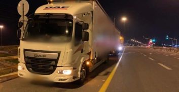 משאית שנתפסה בכביש 6 עם  ליקויי בטיחות חמורים הושבתה לחודש