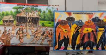 אישום: ייבאו מפרו קוקאין שהוספג בציורי שמן