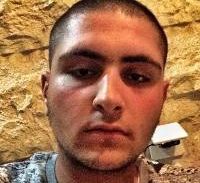 קסדה עם שרידי ירי ודי-אן-איי