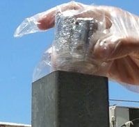 החשיש הוסתר בעמודי בית הספר