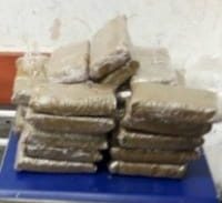 24 פלטות חשיש בדרך מהדרום הרחוק לחולון