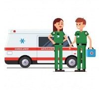 נהג אמבולנס, מתנדבות, ומה שביניהם