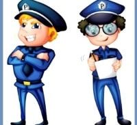 מצא את ההבדלים בדוחות השוטרים