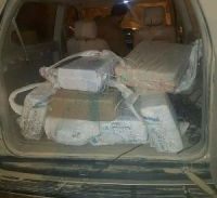 שלושה חשודים בהברחת 215 ק"ג חשיש ממצרים