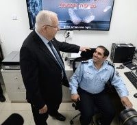 הנשיא ריבלין ביקר בחטיבת הזיהוי הפלילי: "היה מאלף"