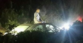 נהג ג'יפ שקע איתו בביצה