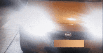 כתב אישום בזכות צילום לוחית הרישוי