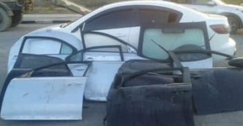 המשטרה פשטה על משחטות רכב ברמאללה וחברון