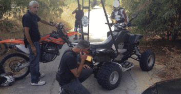 קריית מלאכי: מבצע רחב היקף נגד טרקטורונים ודו גלגליים