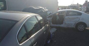 תאונה משולשת בכרמיאל