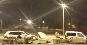 גניבת מרצדס מהרצליה פיתוח הסתיימה בהתנגשות קטלנית