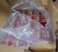 נחשף ניסיון הברחת מכולת סיגריות במסווה של כוסות זכוכית