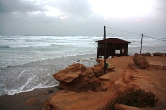 PikiWiki Israel 10429 Beit Yanai beach Storm