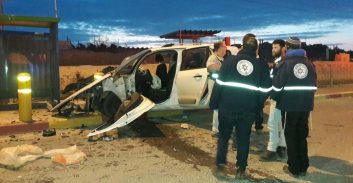 חמישה פצועים, ביניהם פעוט בן שנתיים שנפצע קשה, בהתנגשות רכב בבטונדה