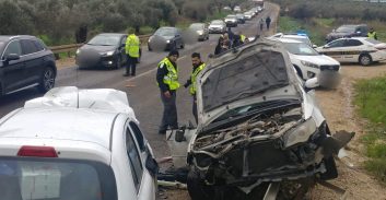 פצועה קשה בתאונת דרכים חזיתית בין עראבה לדיר חנא