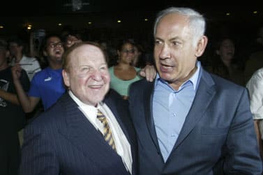 adelson netanyahoo