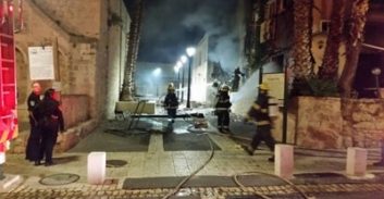 זכרון יעקב: כבאים מנעו פגיעה בבית אהרנסון עקב הצתה על רקע עברייני