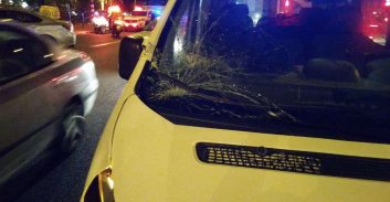 נער נפגע מרכב מג"ב בכפר סבא, מצבו קשה