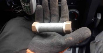 שני מטעני צינור נתפסו בבית בקרית מוצקין