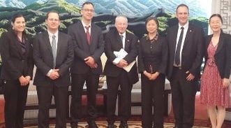 בכירי הפרקליטות ביקרו בסין