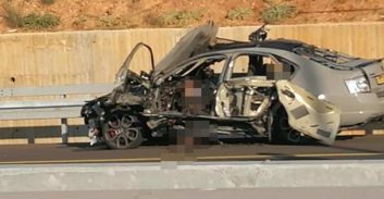 עוד פיגוע פלילי – עבריינים מנתניה צפונית לגעש בכביש החוף