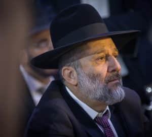 אריה דרעי (צילום: יונתן סינדל