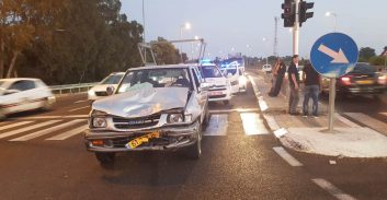 חשד: גנב רכב נתפס על ידי אזרחים והוכה קשות