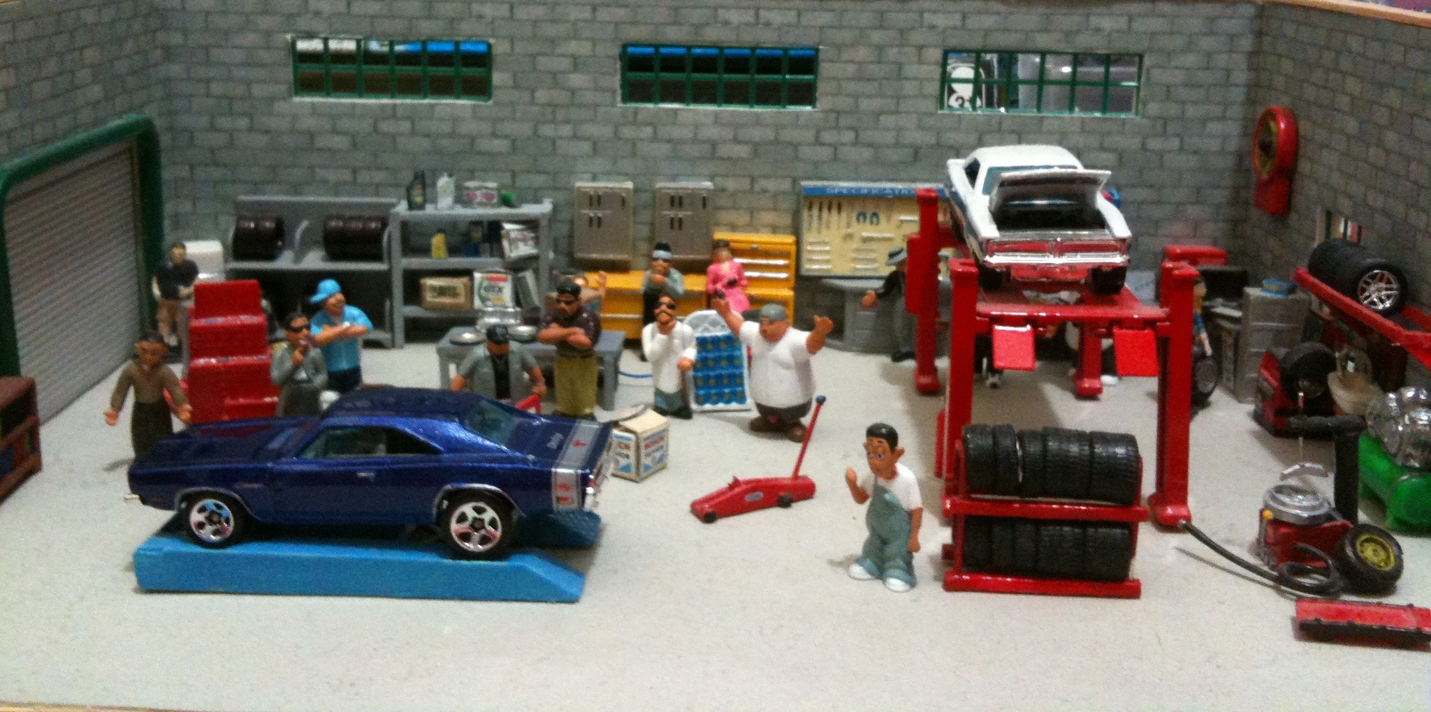 diorama garage benita