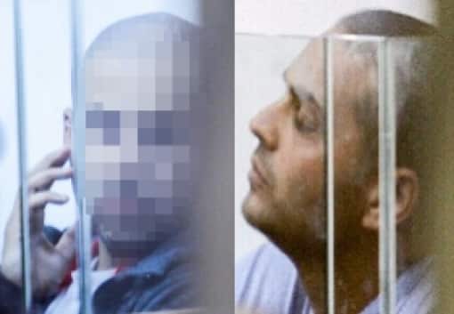 הנאשם יהושע רבי והחבר הקרוב לשעבר, עד המדינה ב' שאומר: "כולם מפנים לי עורף, איבדתי את המשפחה שלי, אני בודד ומנוכר מכל מקום"(צילום: פוסטה)