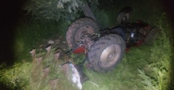 בן 40 נהרג בהתהפכות טרקטור