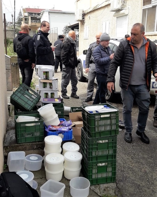 הבעלים עוכבו, ושוחררו בתנאים מגבילים. המחלבה (צילום: המשטרה)