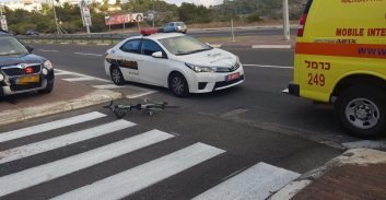 בת 20 נהרגה בתאונת אופניים על הכרמל בחיפה