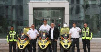 שני אופנועי עזרה ראשונה חדשים למד"א הרצליה