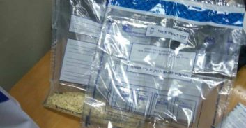 1,500 כדורי אקסטזי אצל צעיר שחזר מירדן