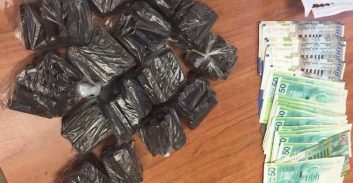 400 אצבעות חשיש במתחם אבו סייף ביפו