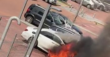 גבעת אולגה: פיצוץ ברכב של מוכר למשטרה