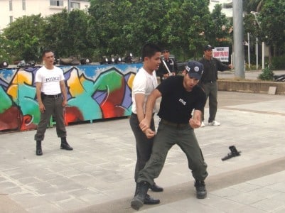 נתי חדד מדריך קרב מגע לשוטרים בהתנדבות