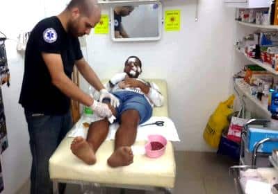 נתי חדד עובד במרפאה המפורסמת שלו