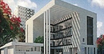 אבן פינה לבית המשפט החדש בחדרה