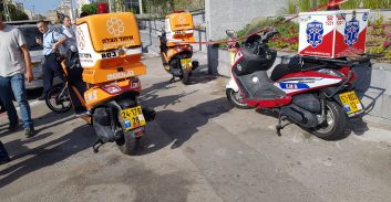 מוכר למשטרה נפצע אנוש מירי בחולון