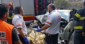 י-ם: שוטר נהרג בתאונת דרכים